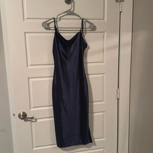 AMAZON NAVY COCKTAIL DRESS